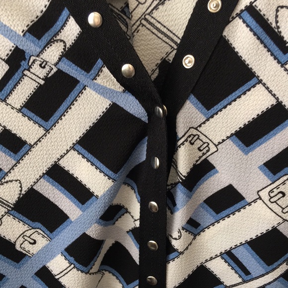 Jones New York Tops - Gorgeous JNY Equestrian Themed Blouse, 3X, NWT